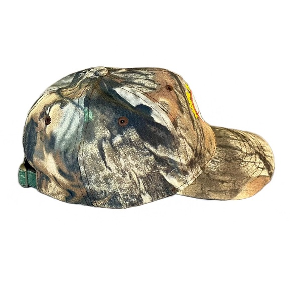 Recipe For Turkey Site Turkey Hunter Camouflage Heavy Canvas Snapback Cap OSFM - Picture 4 of 6